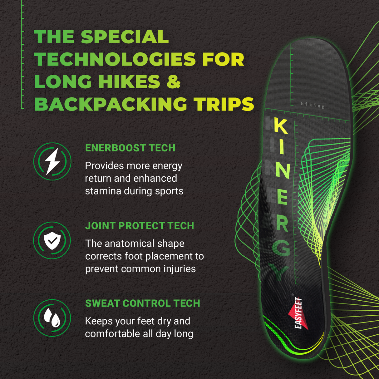Hiking Lime Kinergy