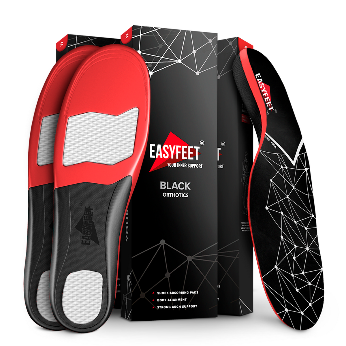 Plantar Fasciitis Arch Support Insoles Easyfeet Insoles The Best