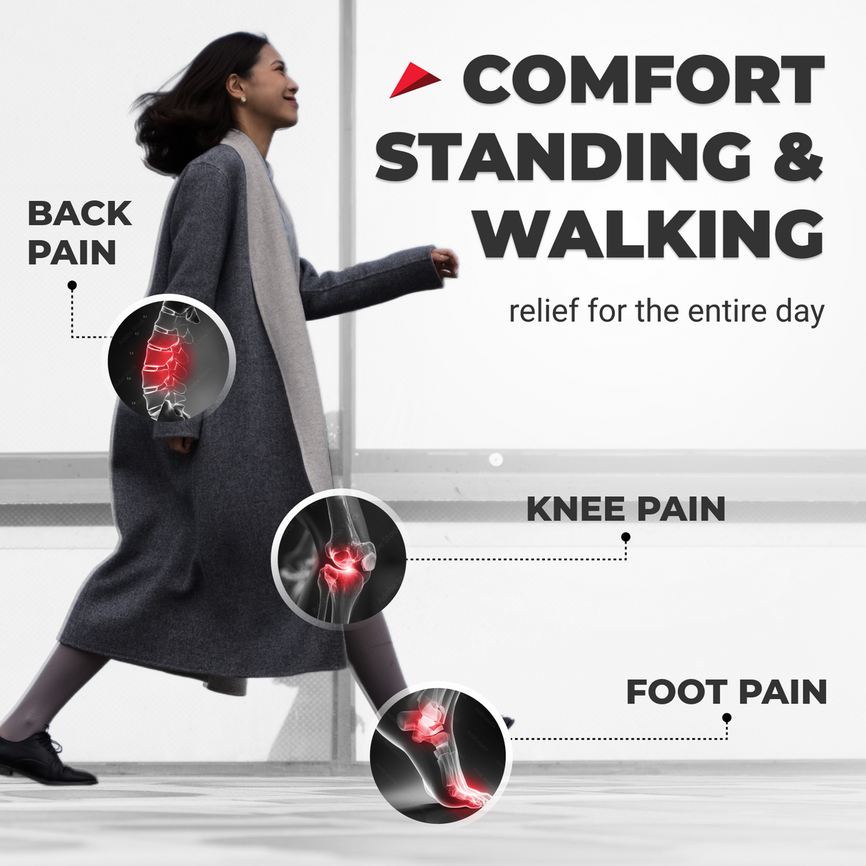Black Model / Plantar fasciitis