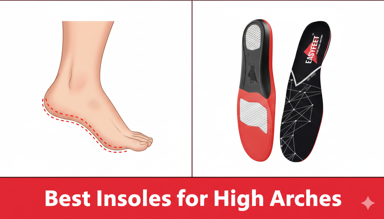 Best Insoles for High Arches and Knee Pain: The Ultimate Relief Guide