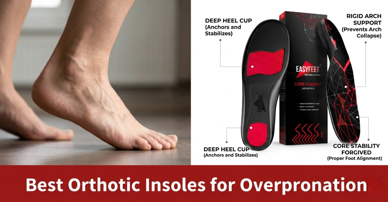 Best Insoles for Overpronation: Why EASYFEET Core Energy Are a Smart Choice