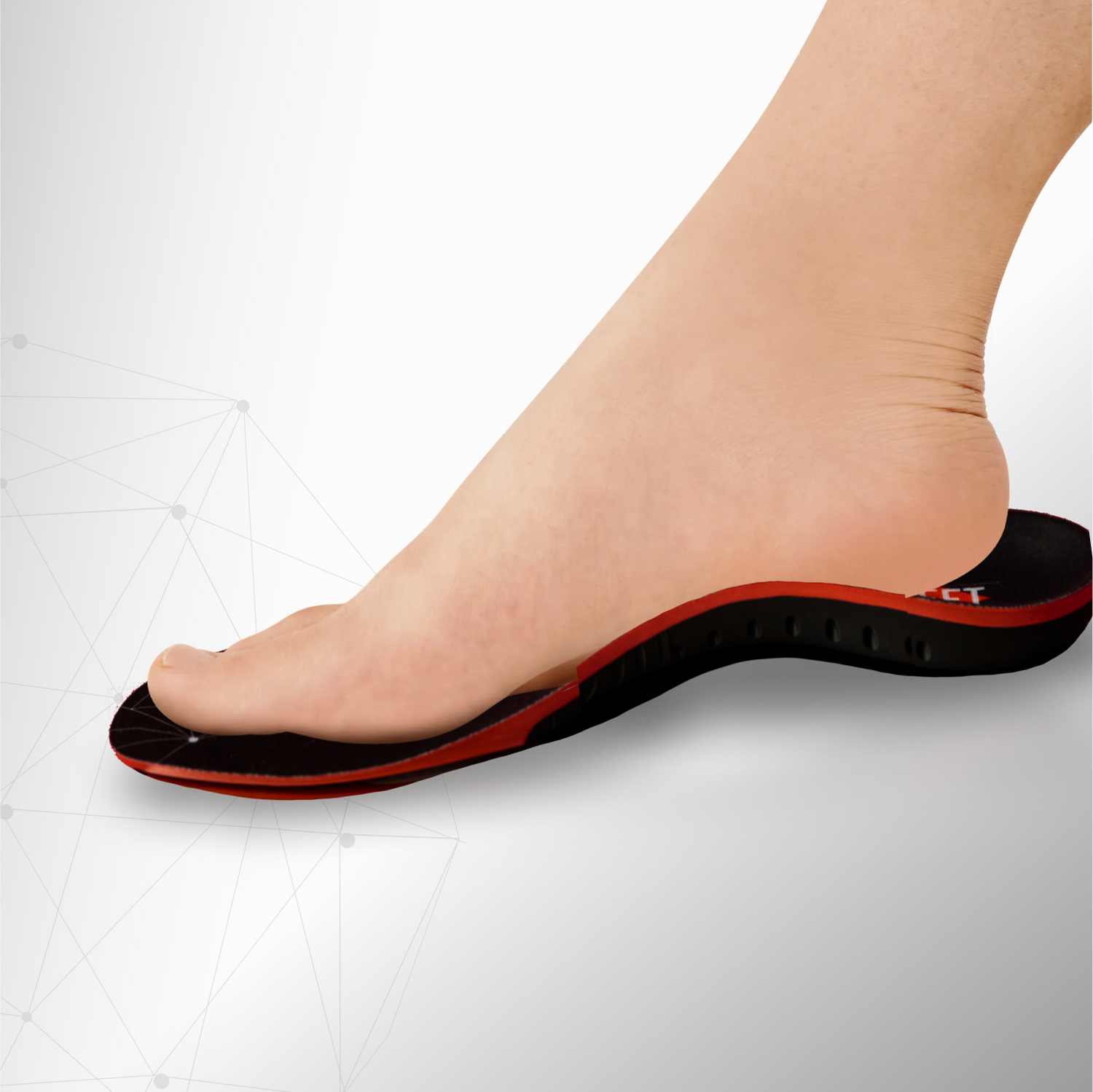 Black Model EasyFeet Arch Support Insoles Pain Relieve Inserts